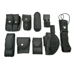 Practical Multifunctional Tactical Security Duty Belts Holster Flashlight Pouch Sets Utility Training Kit Belt Duty Belt   Wear-resistant Training durable Molle Belt Quick Release sports Rigger  Belt With Inch Inner Belts
