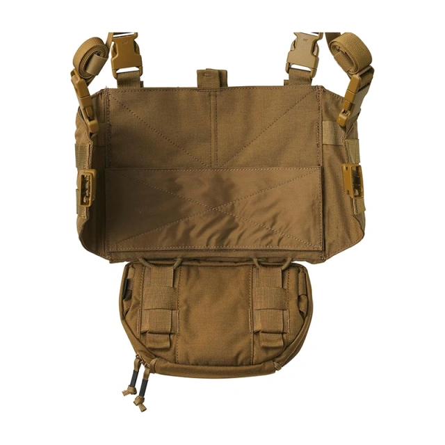 Customized Multi-functional Tactical Pouch Bags Chest Rig Training Tactical Chest Rig Heavy Duty Chest Rig for Tactical Wholesale Tactical Molle Chest Rig Heavy Duty Camouflage Tactical Chest Rig Vest for Outdoor Tactical Modular Vest