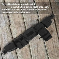High Duty Outdoor Lightweight Premium Mountaineering Tactical Battle Belt Detachable Duty Belt Multifunctional Utility Belts  High Quality Wholesale Wear-resistant Golf Belts Ratchet Casual Jeans Adjustable Slide Carry Web Nylon Belt