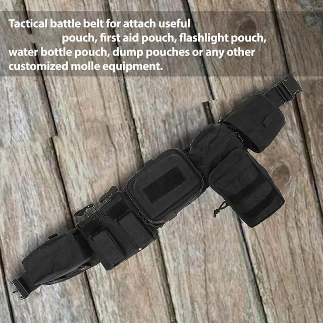 High Duty Outdoor Lightweight Premium Mountaineering Tactical Battle Belt Detachable Duty Belt Multifunctional Utility Belts  High Quality Wholesale Wear-resistant Golf Belts Ratchet Casual Jeans Adjustable Slide Carry Web Nylon Belt