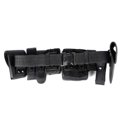 Adjustable Training Durable Outdoors Nylon Oxford Canvas Multifunctional Belt Security Equipment Patrol Belt   Tactical Belt Camping and Everyday Use Quick Release Rigger Belt Adjustable Heavy Duty tactic Waist Belt Modular Equipment