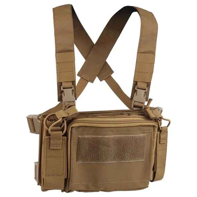 Wholesale Tactical Equipment Chest Rig for Hunting Camouflage Tactical Vest Heavy Duty Tactical Vest Chest Rig Tactical Micro Modular Vest for Hunting Camouflage Tactical Chest Rig Vest Outdoor Tactical Chest Rig Vest