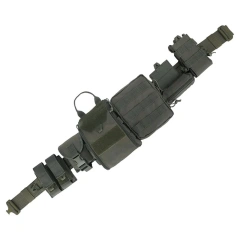 Premium Modular Equipment Training Tactical Molle Duty Belts with Pouches Outdoor High Density Material Tactical  Waist Belt  Sport enthusiasts Modular Equipment Security Utility Tactical Belt with Components Pouches Bags Holster for Security Hunting