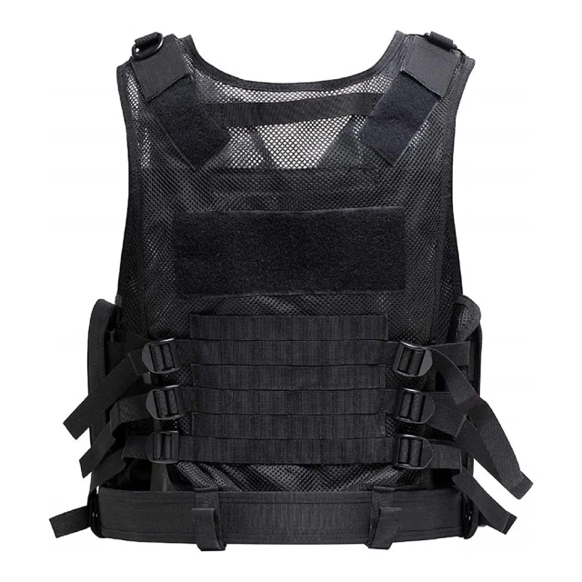 High Quality Encryption Polyester Tactical Gear Vest Adjustable Training Tactical Vest Lightweight Assault Vest  high-quality Durable Waterproof Training Chest Rig stab-proof Sports Training vest Assault Vest