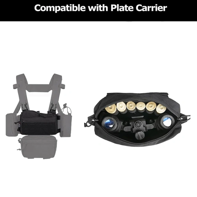 Adjustable Tactical Molle Micro Chest Rigs Modular Tactical Chest Rig Vest with Mag Pouch High Quality Training Chest Rigs Best Selling Tactical Micro Chest Rig Tactical Modular Harness Vest Heavy Duty Camouflage Tactical Vest Chest Rig