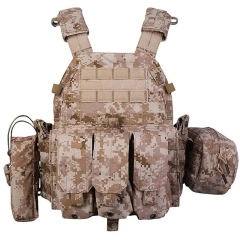 High Quality Breathable Wholesale Outdoors Tactical Vest Breathable Tactical Training Vest High Quality Training Hunting Vest Training Vest assault Vest Outdoor Multi-Function stab-proof Sports EVA Thick