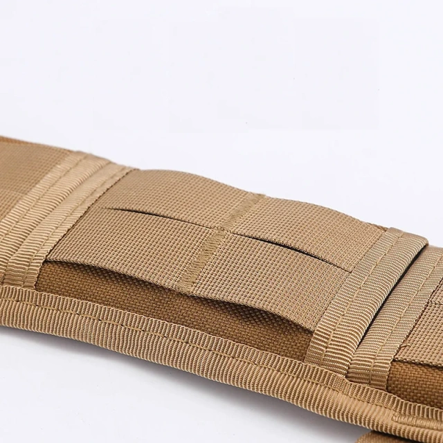 Adjustable Durable Waist Multi-functional CS Training Belt Wear-resistant Multifunctional Waist Belt  Tactical Outdoor Duty Utility wear-resistant Waist Belt Durable and Fashionable tactic Waist Belt High Quality Accessories Belts