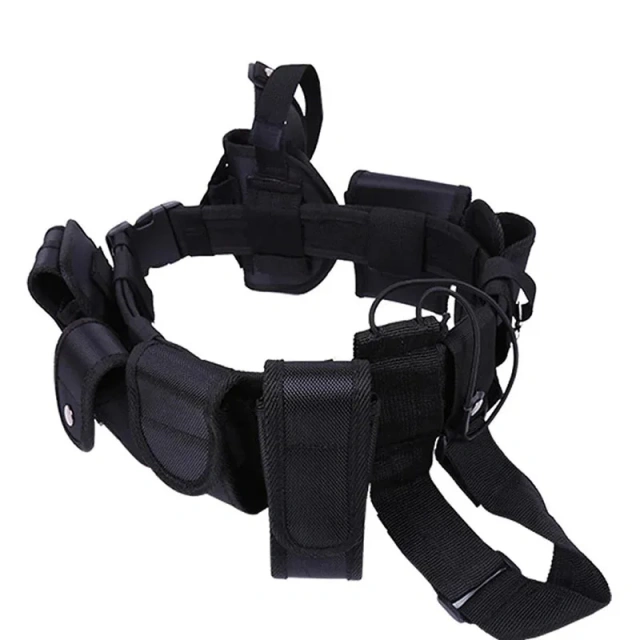 Wholesale Lightweight Mountaineering Wear-resistant Tactical Belt Buckles Tactical Utility Security System Tactic Waist Belt  Wear-resistant Nylon Elastic Stretch Tactical Belts Men Work sport casual Wear Heavy Duty-Durable Tactical Belts