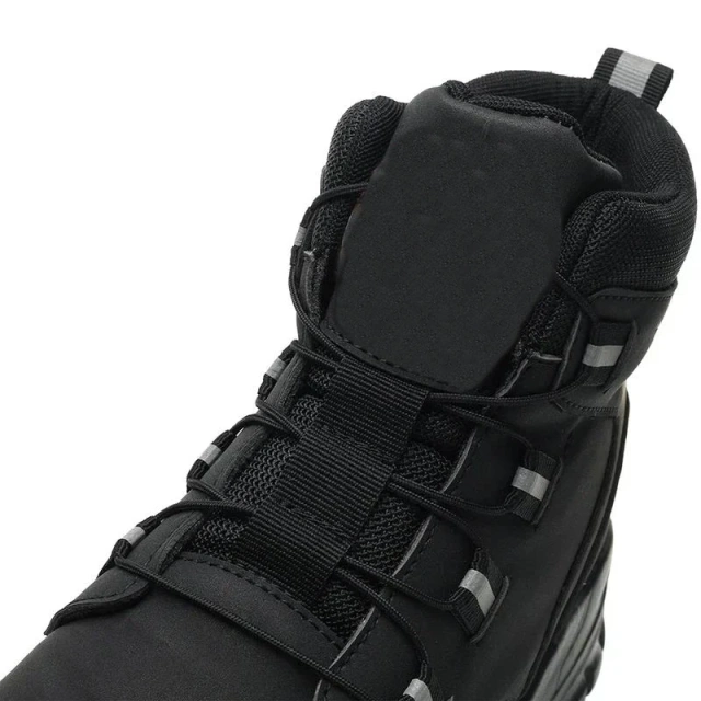 Durable Waterproof Tactical Safety Boots Outdoor Men Work Boots Anti-smash Stab-resistant Safety Oxford wear-resistant Boot Winter Boots Men Women Tactical Warm Plush Snow Boots Comfortable Outdoor High Top Cotton Shoes Non-slip Ankle Oxford Boots