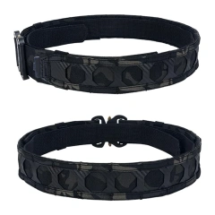 Wear-resistant Training Durable Molle Belt Quick Release Sports Rigger  Belt With Inch Inner Belts  Durable Waterproof Sport Wear-resistant Men Nylon Web Belt No Metal Nickel Free Tactical Hiking Belt