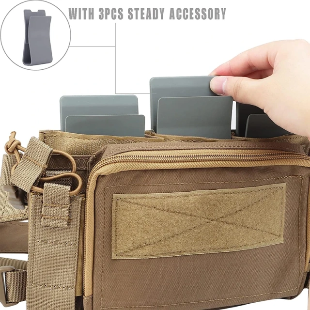 Wholesale Tactical Equipment Chest Rig for Hunting Camouflage Tactical Vest Heavy Duty Tactical Vest Chest Rig Tactical Micro Modular Vest for Hunting Camouflage Tactical Chest Rig Vest Outdoor Tactical Chest Rig Vest