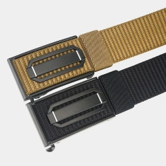 High Quality Men's Ratchet Belt Nylon Tactical Adjustable Training Hiking Rigger Extra Thick Webbing Belt  High density Outdoor Material Multifunctional Duty Web Training Belt Rig with Handcuff Case Duty Belt tactic Waist Belts