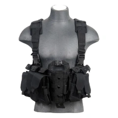 Customized Tactical Equipment Gear Hunting Vest Tactical Chest Harness MOLLE Rig Heavy Duty Tactical Chest Rig Vest Customized Tactical Equipment Gear Chest Rig Outdoor Tactical Camouflage Chest Rig High Quality Camo Tactical Vest Rig