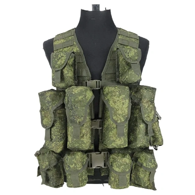 Hot Selling Wholesale Outdoors Lightweight Stab-proof Training Vest Senior Outdoors Security Training Thickened Vest  Quick Release Style Vest Training Chest Set outdoors Breathable Paintball Game vest