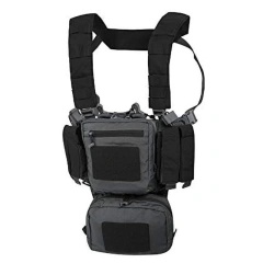 Customized Tactical Chest Rig Hunting Vest Camo Tactical Chest Rig With Mag Pouch Heavy Duty Training Mini Rig Hot Sale Tactical Chest Rig Lightweight MOLLE Tactical Vest Plate Carrier Outdoor Protective Hunting Chest Rig for Tactical