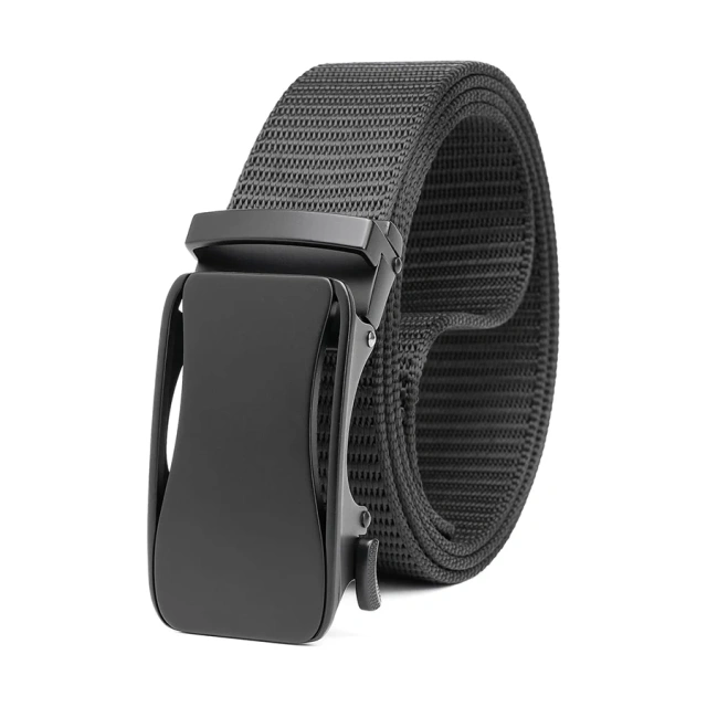 Wear-resistant Lightweight Nylon Ratchet Belt Men Tactical Stretch Hiking Hunting Pants Web Golf Belt  Training Durable Sports Fashionable Nylon Ratchet Belts Men Web Tactical Belt with Automatic Click Buckle Belt