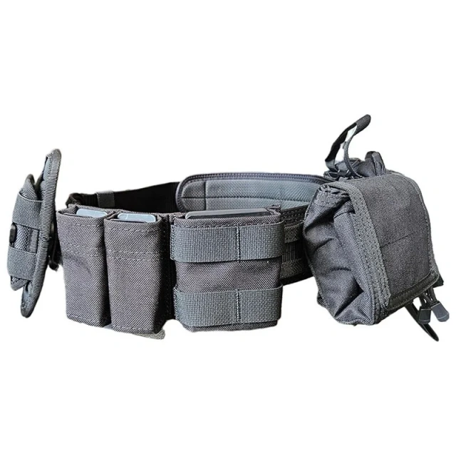 Multi-functional Camping and Everyday Use Security Duty Equipment Tactic Waist  Tactical Belt Duty Utility Waist Belts  Hot selling Breathable Wear-resistant Lightweight Tactical Belt Waterproof multifunctional Tactical Belt