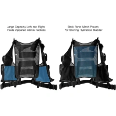 Wholesale Outdoor Good Quality Lightweight Training Tactical Vest Durable Training Vest Adjustable Tactical Vest for HuntingTraining Vest Hand for Outdoor Hunting outdoors Breathable Vest Adjustable durable security Training vest