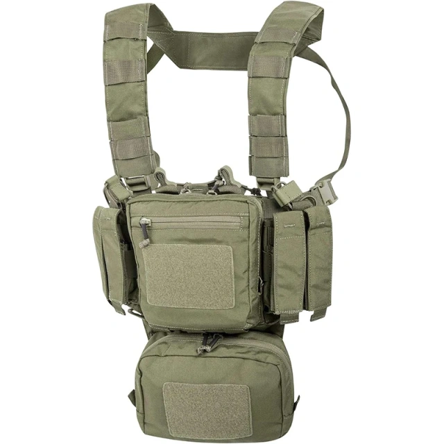 Customized Tactical Molle Harness for Outdoor Heavy Duty Tactical Chest Rig Harness Vest Training Mini Rig
