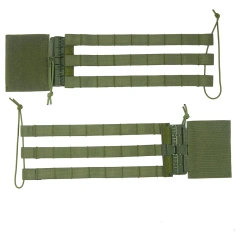 Tactical High-quality Durable Vest Quick Release Skeletal Mesh Wear-resistant Cummerbund Strap Side Tactical Belt  Wholesale Tactical Belt Waist Pack Outdoor Multi-functional Sport Game Mountaineering Casual Storage Bag Hunting Gear Belts