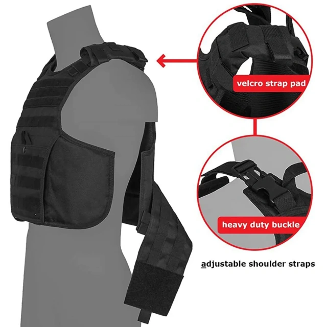 Wholesale Adjustable Tactical Vest for Hunting Wear-Resistant Durable Lightweight Training Fashionable Thickened Vest Training Expert Vest Fully Adjustable Does Wear-resistant Lightweight stab-proof Sports Training vest