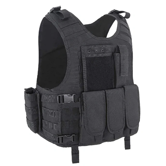 Hot Selling Outdoor Tactical Equipment Vest for Men Breathable Tactical Hunting Vest Wear-Resistant Training Vest Outdoors Adjustable Weighted Vest for Men Training Weighted workout vest Training security vest