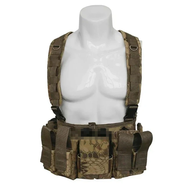 Customized Good Quality Tactical Suppliers Plate Vest Men Tactical Carrier Chest Rig for Outdoor Tactical Style Chest Rig  military Multi-functional Tactical Pouch Bags Chest Rig Training Tactical Chest Rig Heavy Duty Chest Rig for Tactical