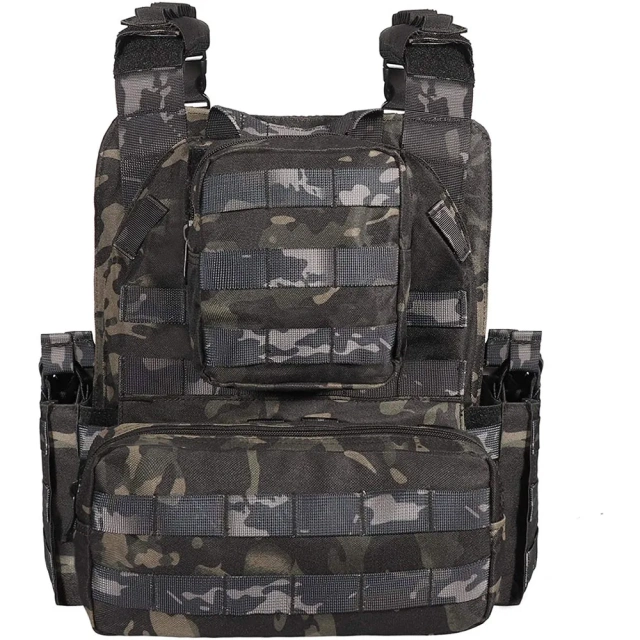 Wholesale High Quality Wear-resistant Durable Training Vest Breathable Tactical Vest for Men Outdoor Training Hunting Vest Training Vest and Chest Rig Training Chest Rig stab-proof for outdoors Breathable Paintball Training Hiking Vest