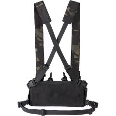 Tactical Equipment MOLLE Chest Rigs Good Quality Tactical Chest Rig with Pouch Utility Chest Rig for Tactical Quick Release Tactical Rig Vest Multifunctional Tactical Vest for Outdoor Multi-Pockets Tactical Chest Mini Rig