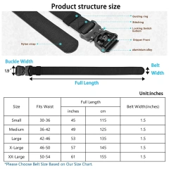 High Quality Durable Tactical Belts Nylon Web Work Belt with Heavy Duty Quick Release Tactical Belt  Outdoor Wholesale wear-resistant Tactical Belt with Medical Bag Dump Pouch  Set Quick Release multifunctional Tactical Belt