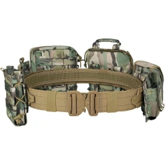 Wholesale Multifunctional Sport Enthusiasts Tactical Belt Fashionable Wear-resistant Duty Belt Quick-Release with Pouches  High Quality Wholesale Full Kit with Pouches and Inner and Outer Belt Included Durable Tactic Multifunctional Waist Belt
