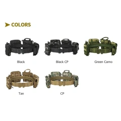 High Quality Tactical Belt Outdoor Training Use Pouch Hunting Accessories Multifunctional Tactical Duty Belt  Wear-resistant multifunctional Nylon Belts Men Quick Release Magnetic Buckle Lightweight Skinny Webbing Golf Belt