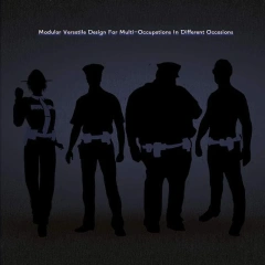 Adjustable Security Duty Equipment Duty Belt High Quality Tactical Equipment System Set Tactic Waist Belt Modular Equipment  Outdoor Mountaineering Adjustable Heavy Duty Tactical Belt for Daily Commuting Hunting Training sport enthusiasts Utility Belt