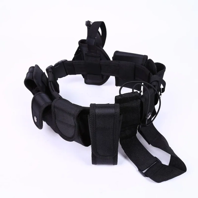 Durable Wholesale Adjustable Training Multi-functional Outdoor Nylon Belt CS Training Canvas Belt  Sport enthusiasts Modular Equipment System Security Tactical Duty Utility Versatile Work Hunting quick release buckle Belt