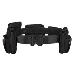 Outdoor Wear-resistant Nylon Detachable Adjustable Multi-Function Set Nylon Waist Seal for Men and Women Tactical Belt  Wear-resistant Lightweight Sports Training Men's Adjustable Training Tactical Belt Heavy Duty Buckle Belt