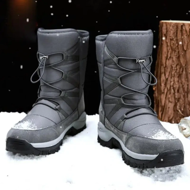 Durable Unisex Snow Oxford Boots Warm Push Mid-Calf Boots Waterproof Non-slip Fashionable Winter Boots Tactical Warm Shoes Durable Military Sport Shoes Outdoor Hiking Boots Work Safety Boot  Tactical Boots Desert Waterproof Oxford Hiking Boots