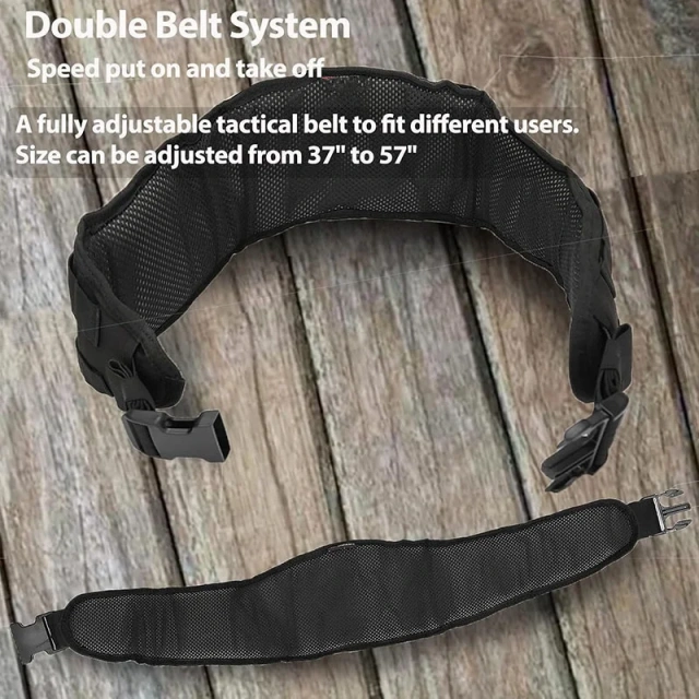 High Duty Outdoor Lightweight Premium Mountaineering Tactical Battle Belt Detachable Duty Belt Multifunctional Utility Belts  High Quality Wholesale Wear-resistant Golf Belts Ratchet Casual Jeans Adjustable Slide Carry Web Nylon Belt
