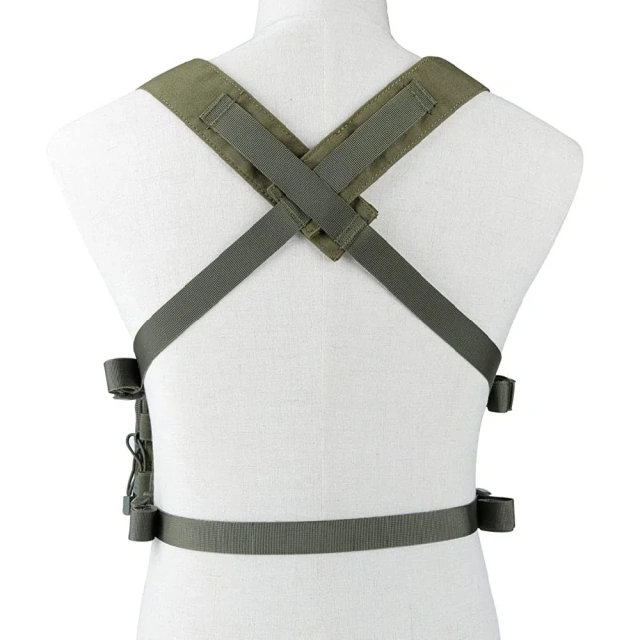 Training Chest Rig Vest Backpack for Paintball   Lightweight stab-proof Sports Training Vest Wear-resistant Training vest  waterproof Training outdoors Breathable Paintball Vest