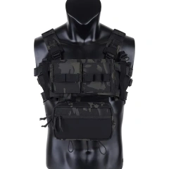 Hot Selling Tactical Gear Chest Rig Tactical Micro Chest Rig Heavy Duty Tactical Chest Rig Vest for Outdoor Hot Sale Tactical Chest Rig Vest Outdoor Hunting Tactical Chest Rig Adjustable Chest Rig with Pouches
