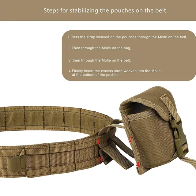 Fashionable Mountaineering Hunting Tactical Belt with Accessories Tactical Quick Release Rigger Belt Wholesale Heavy Duty Belts  Wholesale Adjustable Training  Web Belt Wear-resistant multifunctional Cotton Canvas Color Webbed Tactical Belt