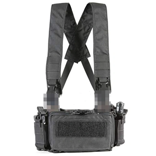 Wholesale Outdoor Tactical Chest Rig Vest Bag MICRO Tactical Vest Chest Rig Top Quality Tactical Harness Chest Rig Tactical MOLLE Chest Rigs with Magazine Pouch Harness Tactical Chest Rigs for Hunting Tactical Plate Carrier Vest