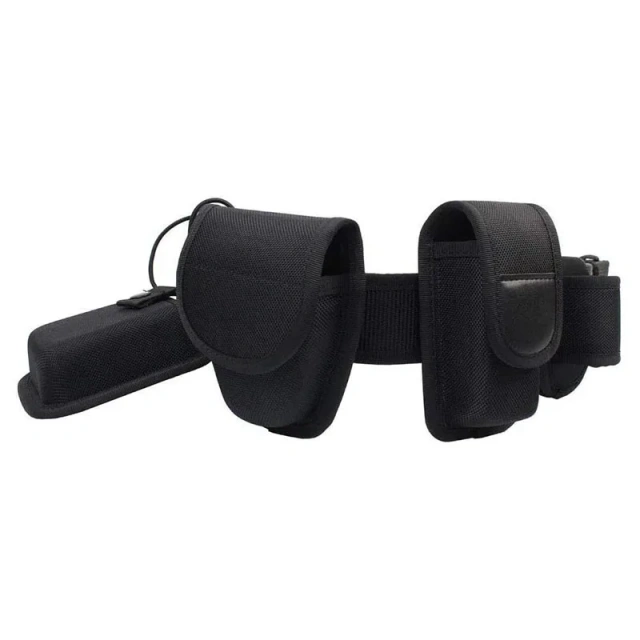 High Quality Modular Equipment Multifunctional Security Duty Equipment  Mountaineering Duty Web Belt Kit with Duty Tactical Belt  Multifunctional Individual Training durable Buckles Belt Straps Fully Adjustable Sports Training Tactical belt