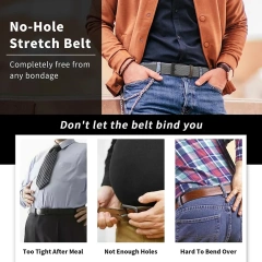 Elastic Braided Stretch Men Golf Casual Jeans Belts Woven Nylon Work Belts Men Pants Shorts Tactical Belt   Training Wear-resistant high-quality Lightweight Hunting Tactical Belt Adjustable Training Tactical Belt