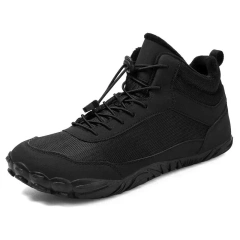 Wholesale Hiking Tactical Winter Athletic Shoes Men Women Fashionable Sports High Snow Boots Oxford multifunctional Sneakers Men Winter Snow Hiking Tactical Boots Male Ankle Warm Wear-resistant Plush Outdoor Work Waterproof Winter Oxford Boots