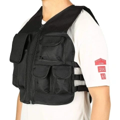 Wholesale Hiking Adjustable Kids Training Vest Breathable Outdoor Children's Assault Vest Durable Tactical Training Vest Training outdoors Paintball Vest Waterproof multifunctional Wear-resistant stab-proof Sports Training vest