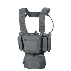 Wholesale Tactical Molle Chest Rig Heavy Duty Camouflage Tactical Chest Rig Vest for Outdoor Tactical Modular Vest Tactical Hunting Shoulder Vest Clothes with Mag Pouches Tactical Hanging Chest Rig Tactical Chest Rig Vest