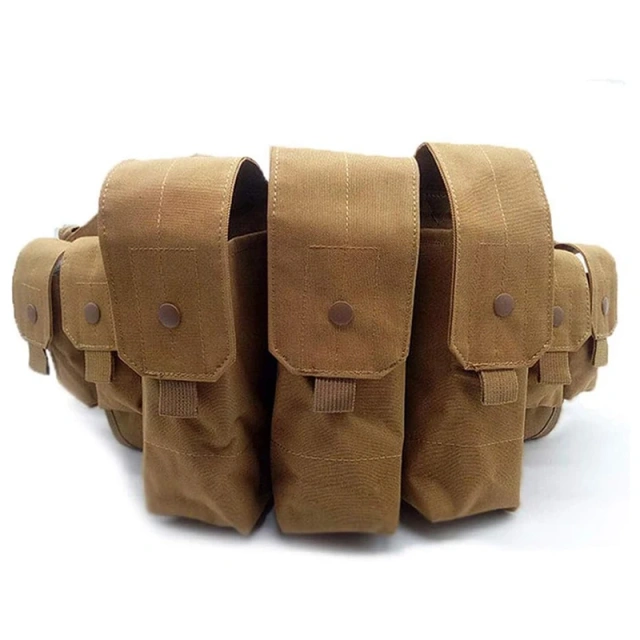 Customized Outdoor Camouflage Chest Rig Sports Tactical Molle Vest Pouch Bag Carrier Tactical Camo Chest Rig Wholesale Tactical Molle Chest Rig Training Mini Rig for Tactical Camouflage Tactical Chest Rig Vest