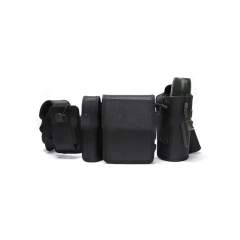 Lightweight Training Wholesale Patrol Oxford Cloth Security Outdoor Nylon Multifunctional Duty Waist Belt  High Duty Men Adjustable Tactical Heavy Duty Belts high density Material Utility Belt with Pouches Security Duty Equipment