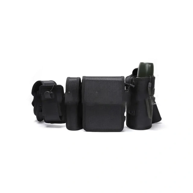 Lightweight Training Wholesale Patrol Oxford Cloth Security Outdoor Nylon Multifunctional Duty Waist Belt  High Duty Men Adjustable Tactical Heavy Duty Belts high density Material Utility Belt with Pouches Security Duty Equipment