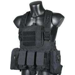 Good Quality Micro Tactical Chest Rig Multi-function Tactical Chest Rig Vest Outdoor Camouflage Harness Chest Rig  military Outdoor Tactical Vest Rig Pack Camouflage Tactical Chest Backpack Heavy Duty Tactical Rig for Chest